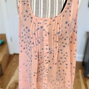 Torrid floral sleeveless blouse, new without tags, size 3X